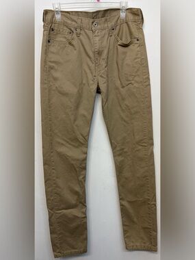Levi’s 510 Khaki Skinny Fit Tencel Jeans Men’s Size 33x34 NWOT